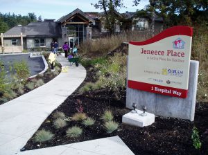 entrance to Jeneece Place entrance to Jeneece Place