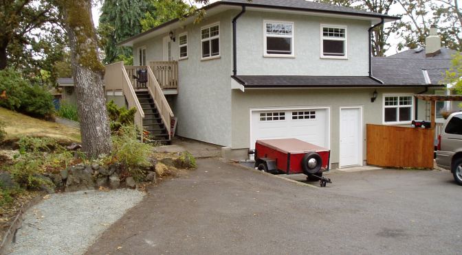 Carriage House above garage