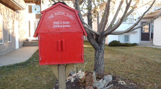 Street Library in Grande Prairie