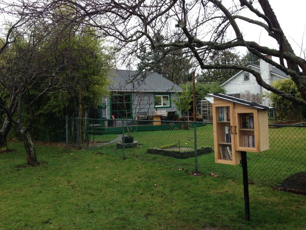street library, book sharing, book exchange, public art, free little library, take a book, public art, Victoria, Vancouver Island, BC, Pacific Northwest