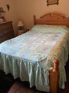Silver Valley Ladies Club Canadian Centennial Friendship Bedspread